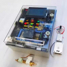 透明透視PLC實驗箱西門子1200學習機電控箱配電箱教學試驗裝置巨無霸 MGJ123CQ